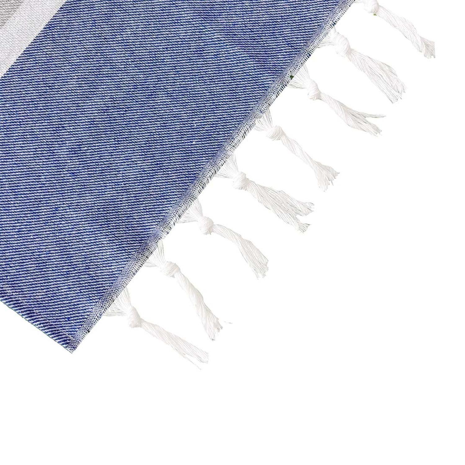 Toalla Turca Ceren Azul Beige-3
