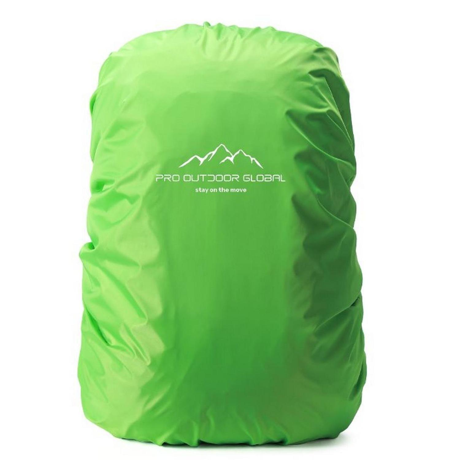 Cubre Mochila Contra Agua Impermeable Funda 45Lts Verde-0