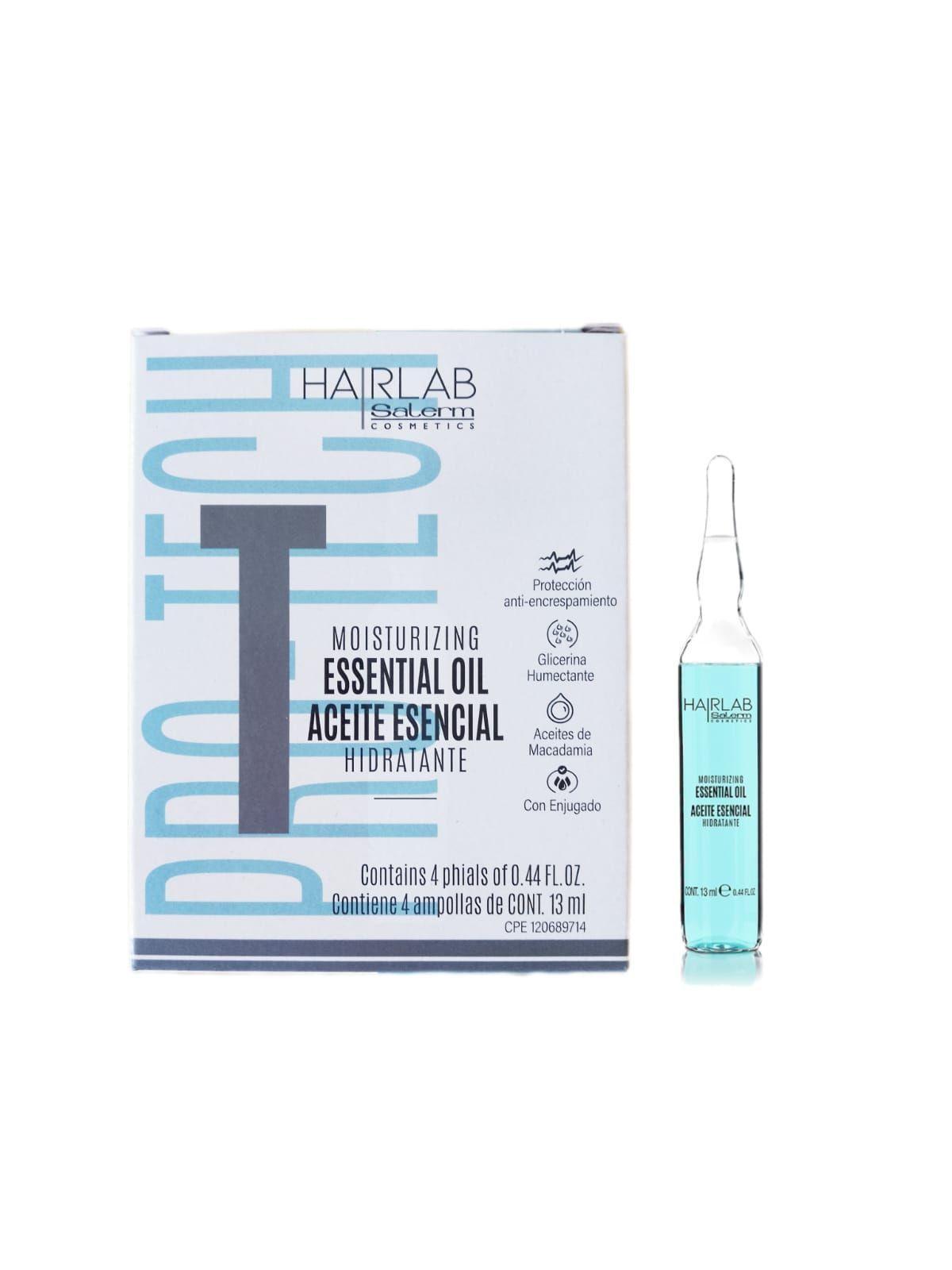 Salerm Ampollas Aceite Esencial Hidratante C/enjuague 4x13ml-2