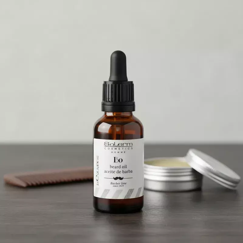 Salerm Homme Aceite Hidratante Barba Frambuesa 30ml-4