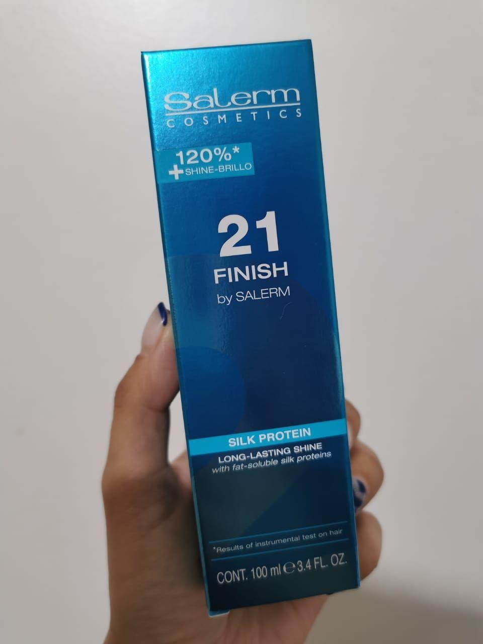 Salerm 21 Finish Styling Iluminador Brillo Suave Profesional 100ml-3