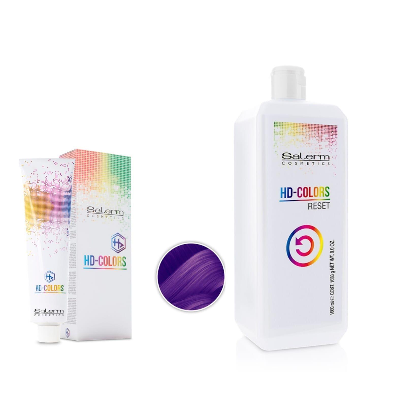 Salerm Hd Color Tinte Violeta + Reset (elimina Fantasia)-0