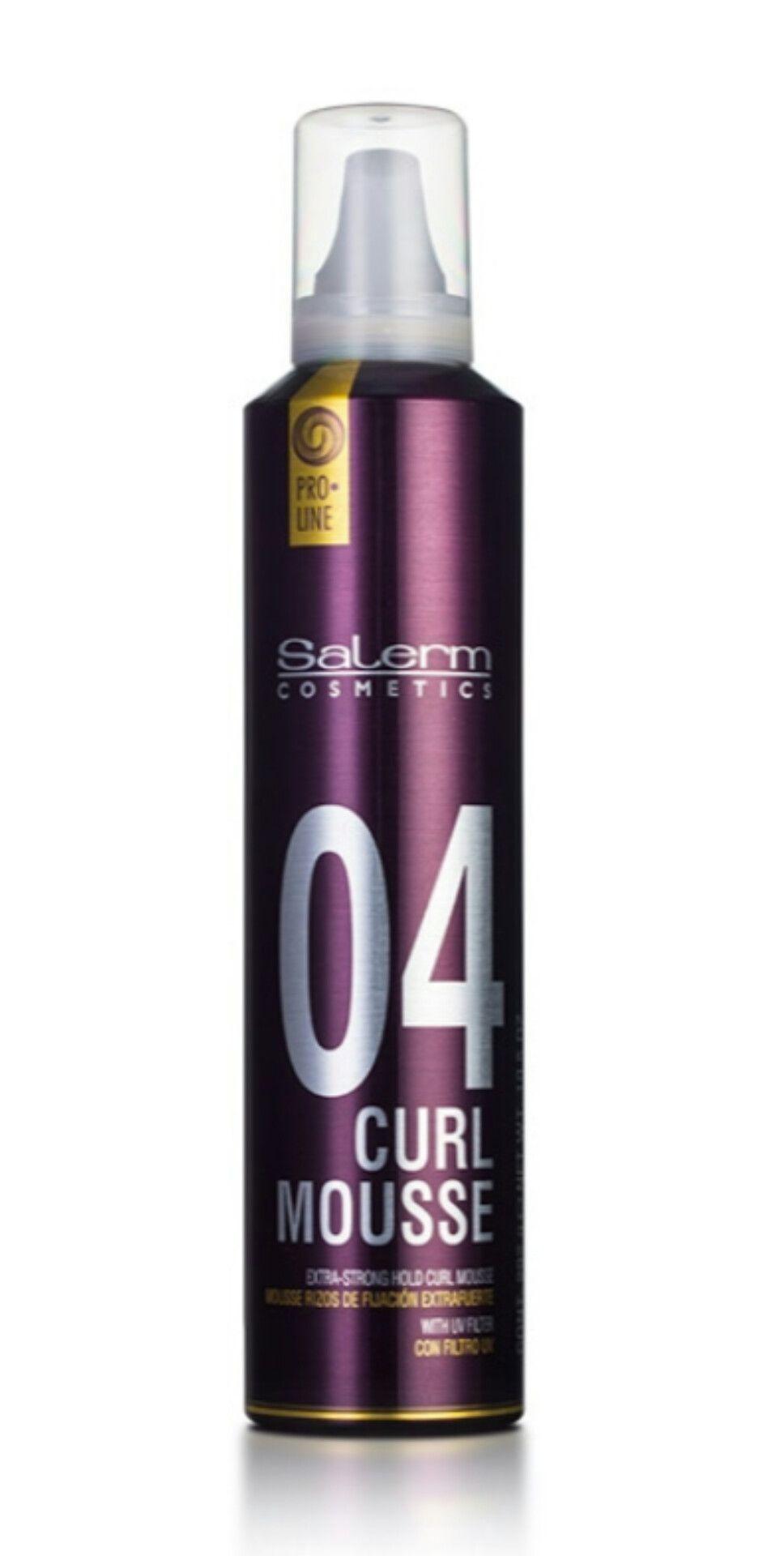 Salerm Mousse Curl 04 Espuma Fijacion Fuerte Rizos - 300ml-0