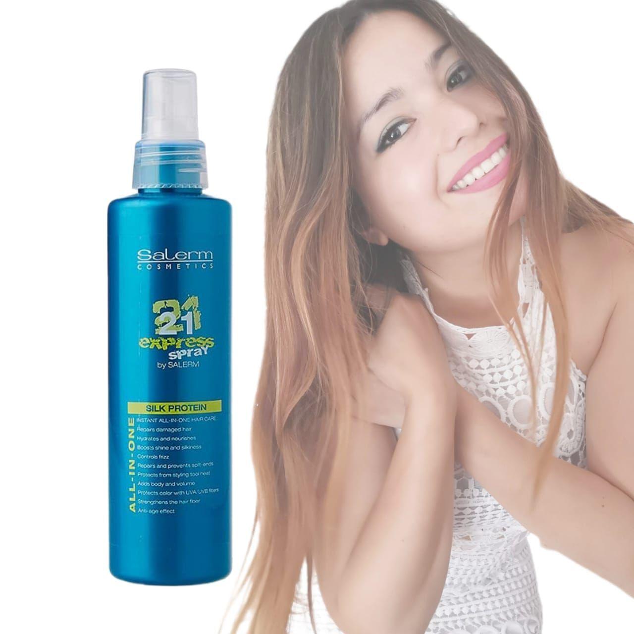Shampoo Salerm 21 Proteína De Seda 300ml + Salerm 21 Express-2