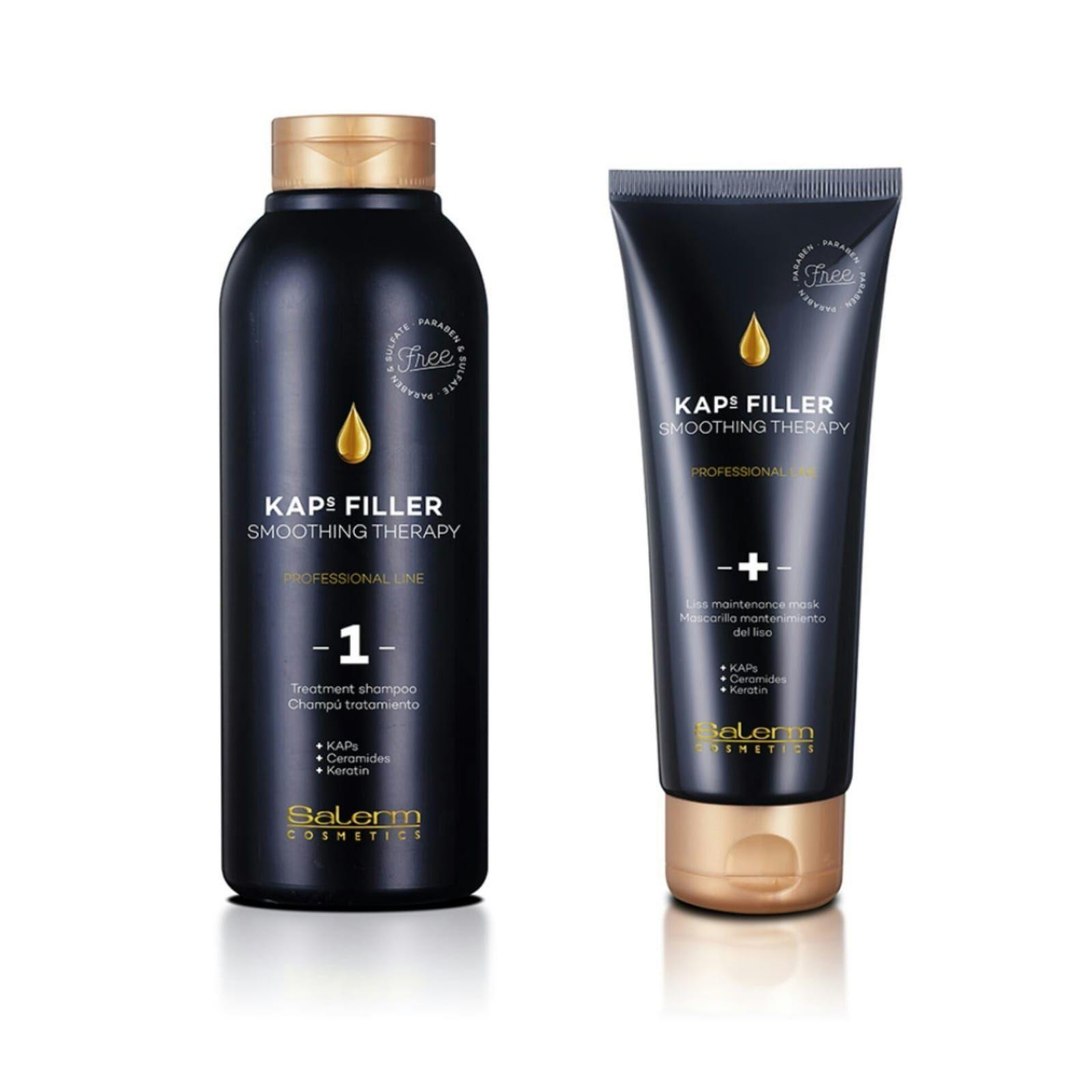 Kit Salerm Kaps Filler Mantenimiento Lisos Profesional-1