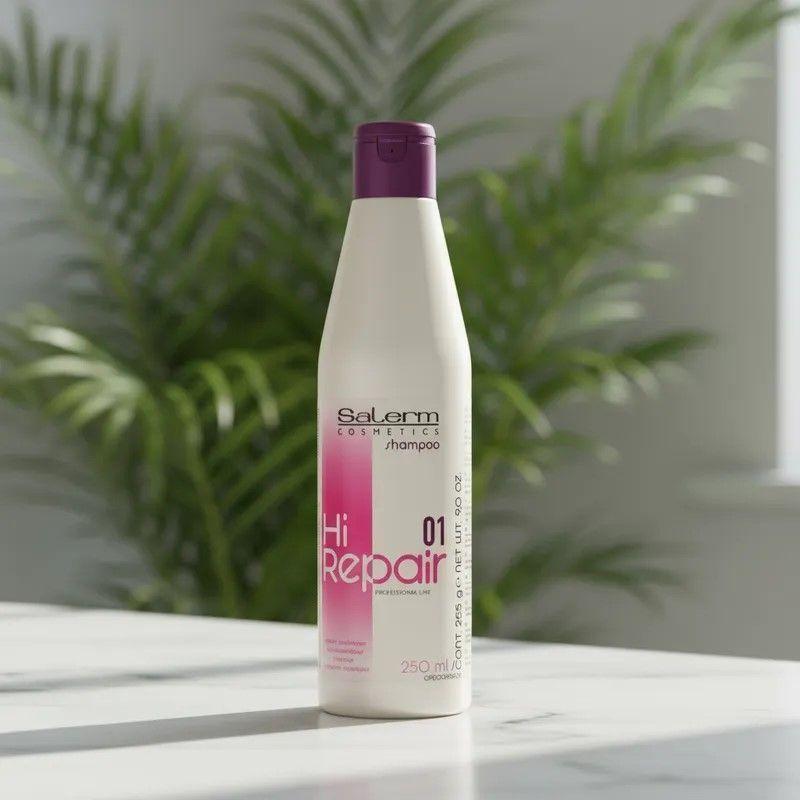 Salerm® Hi Repair Shampoo Restaura Cabello Maltratado 250 Ml-1