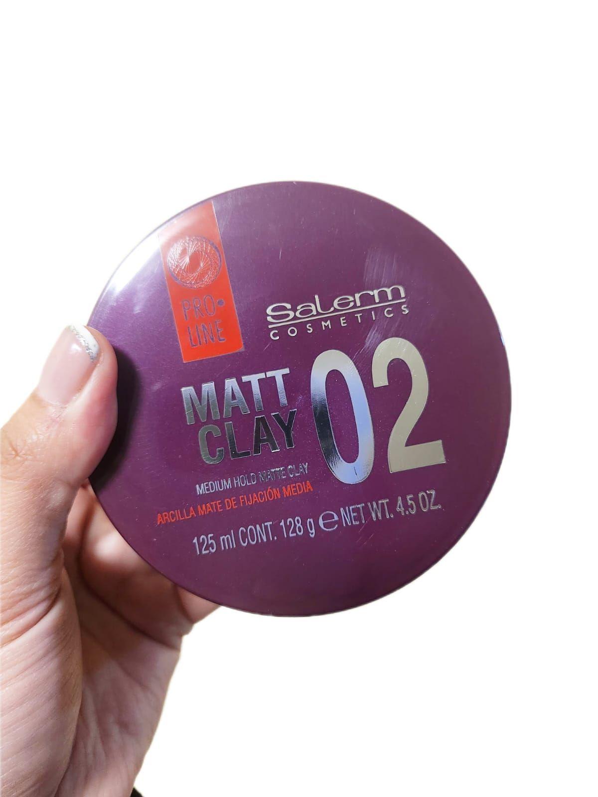 Salerm Arcilla Mate De Fijacion Media Matt Clay 02 - 125ml-1