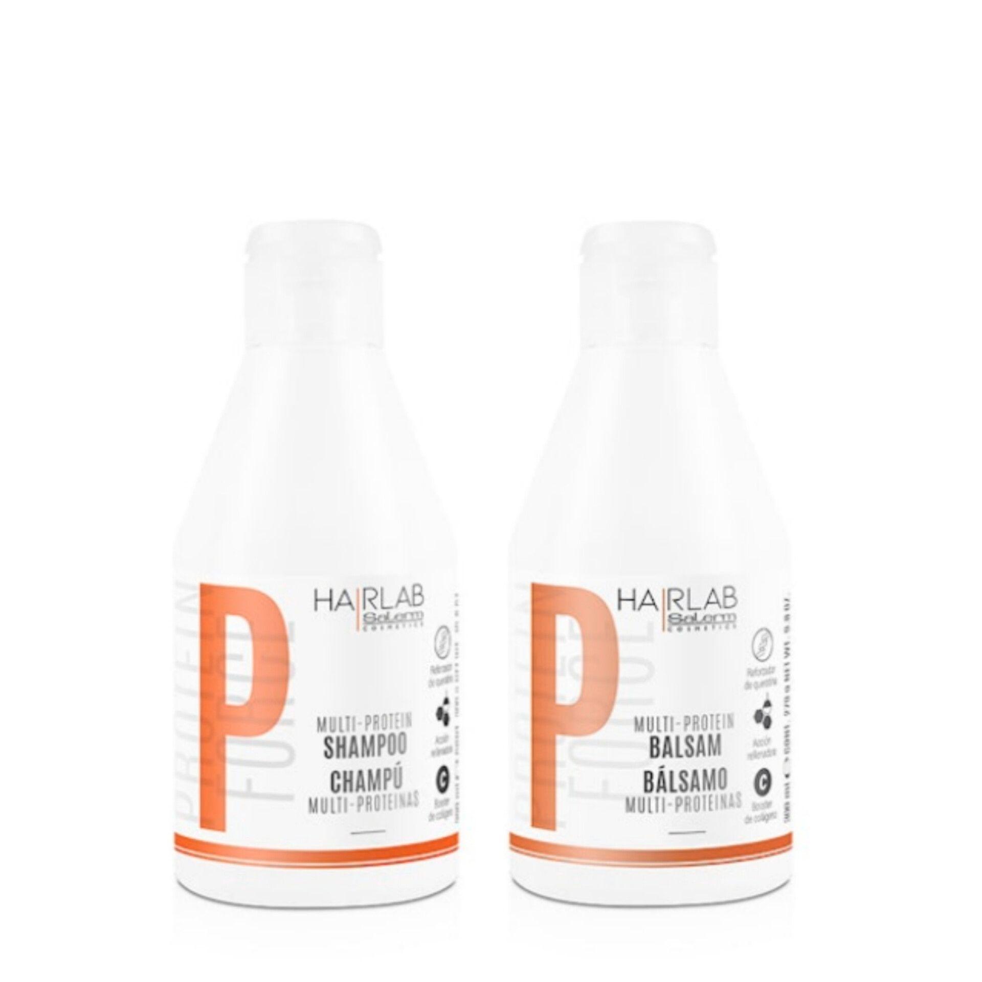 Salerm Shampoo Y Acondicionador Multi Proteinas 300ml C/u-0