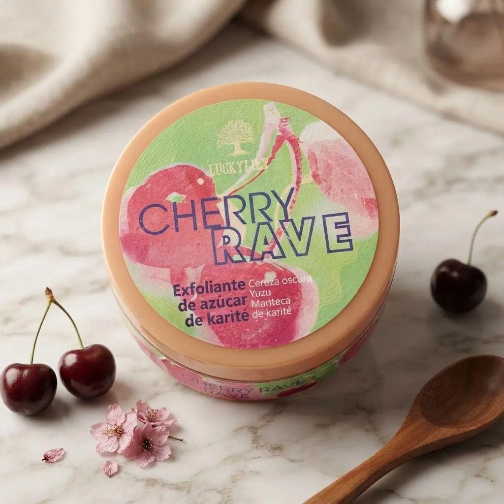 Exfoliante Corporal Azúcar Karité Cherry Cereza Oscura 610ml-1
