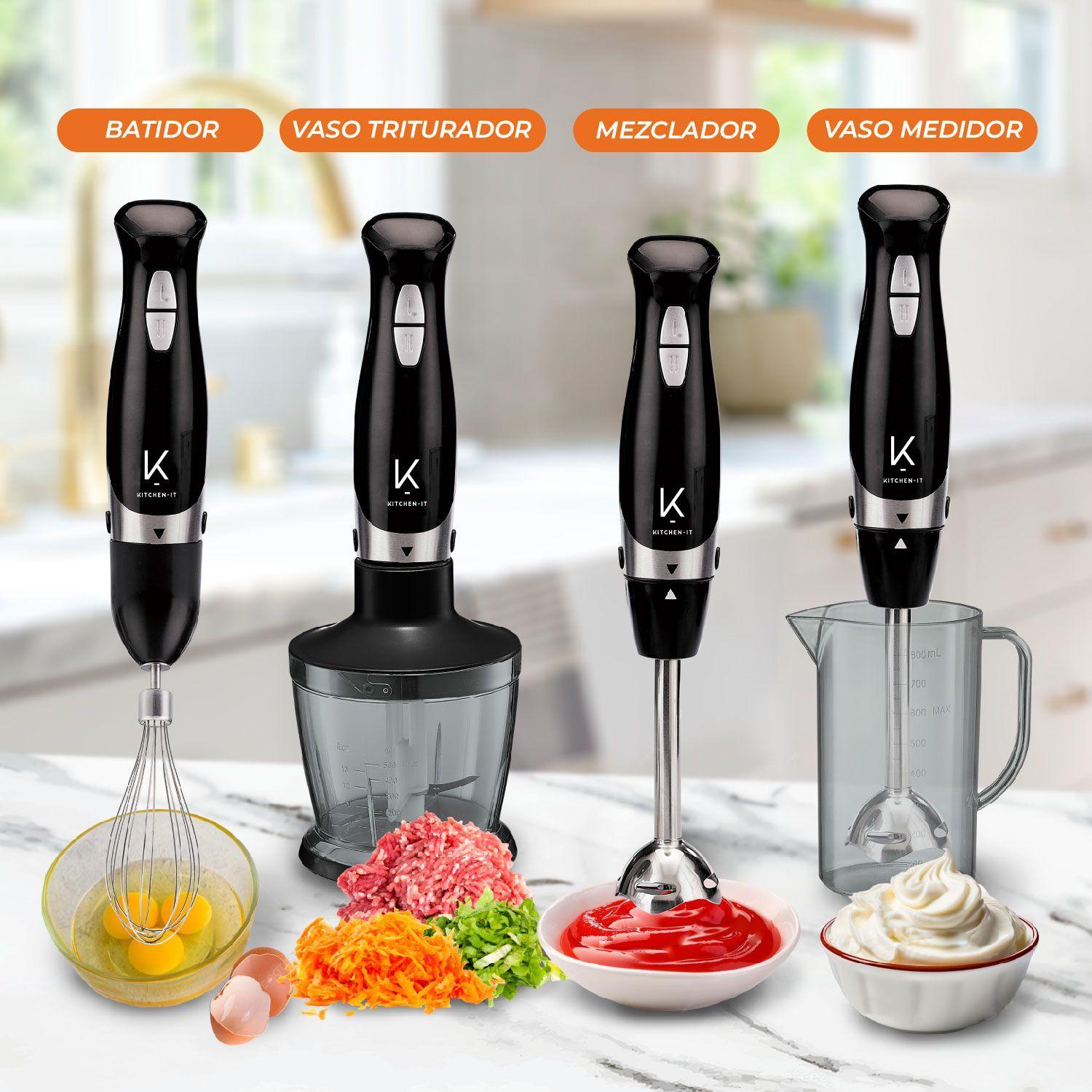 Minipimer Lite 600W 4 en 1-4