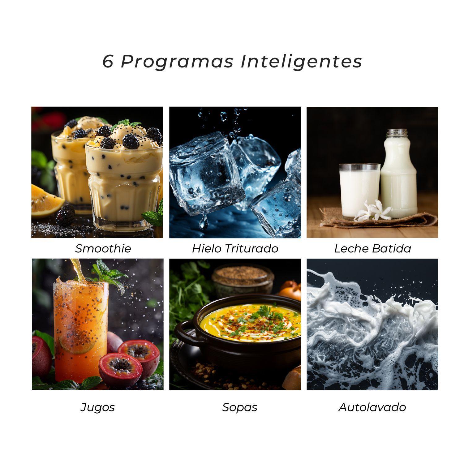 Licuadora Smart System Kitchen-it 1200W - 10 Velocidades-5