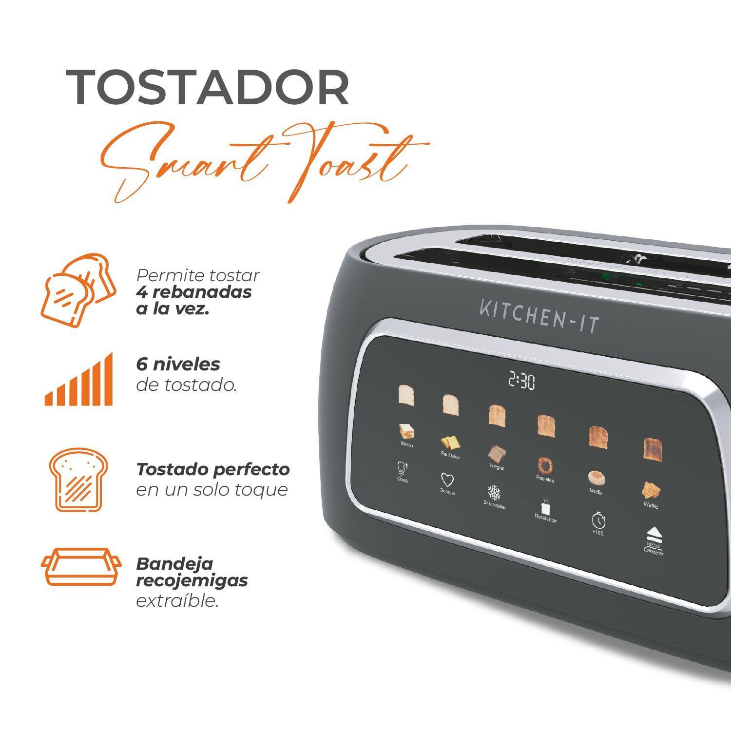Tostador Digital Smart Toast - 100% Automático-2