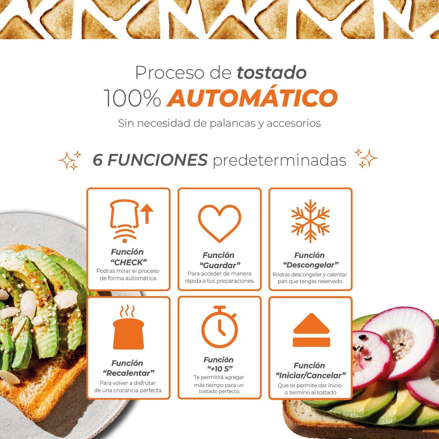 Tostador Digital Smart Toast - 100% Automático-3