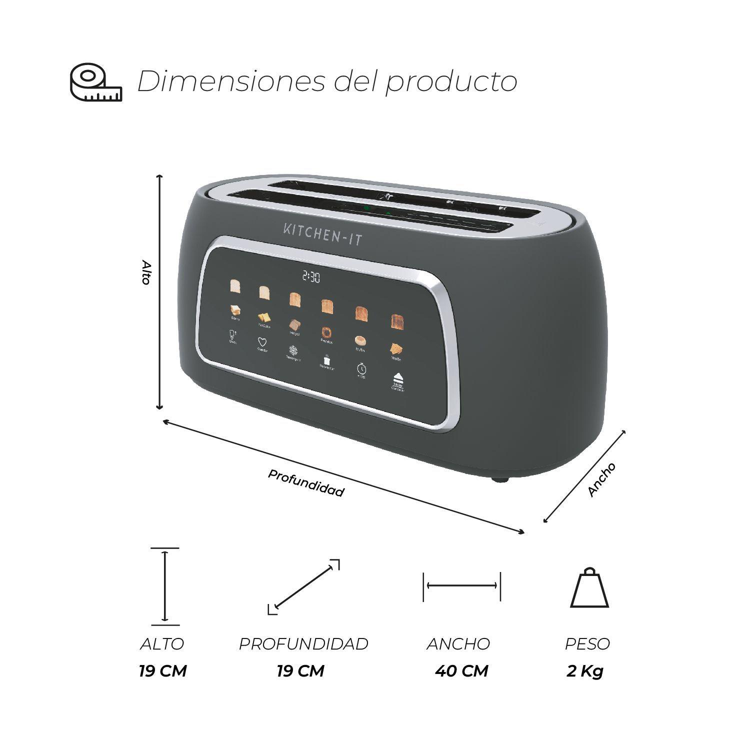 Tostador Digital Smart Toast - 100% Automático-6