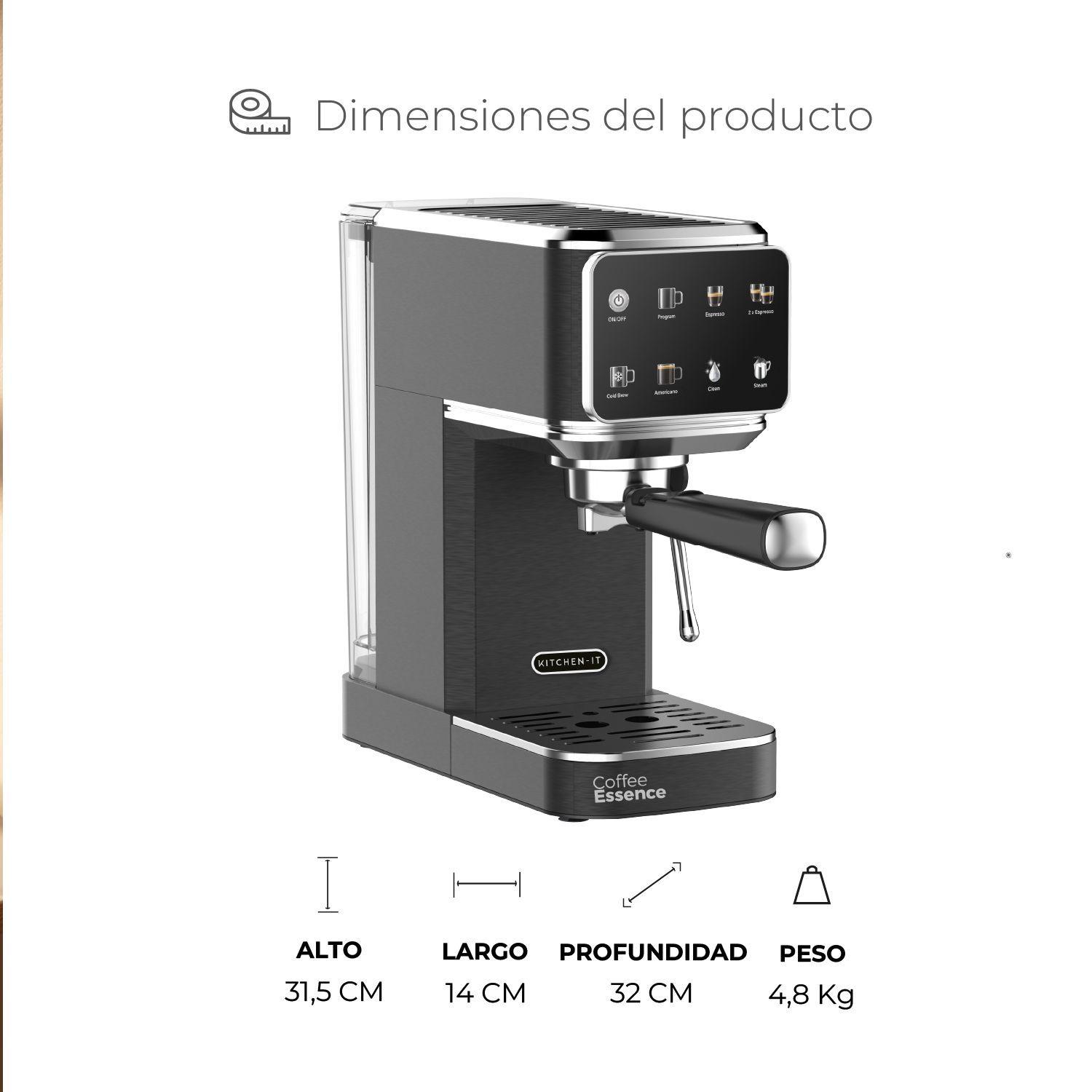 Cafetera Espresso Slim Shot 7 en 1-8