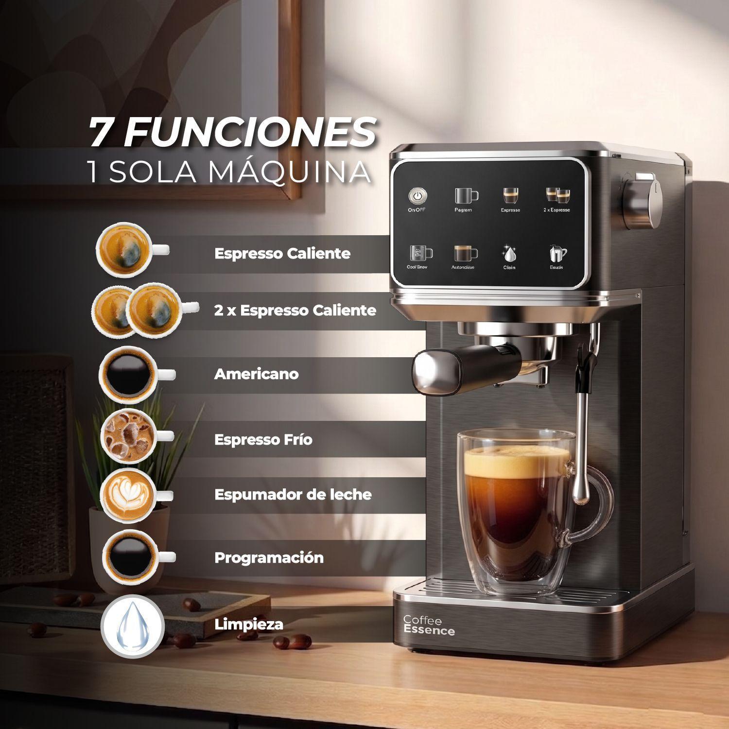 Cafetera Espresso Slim Shot 7 en 1-4