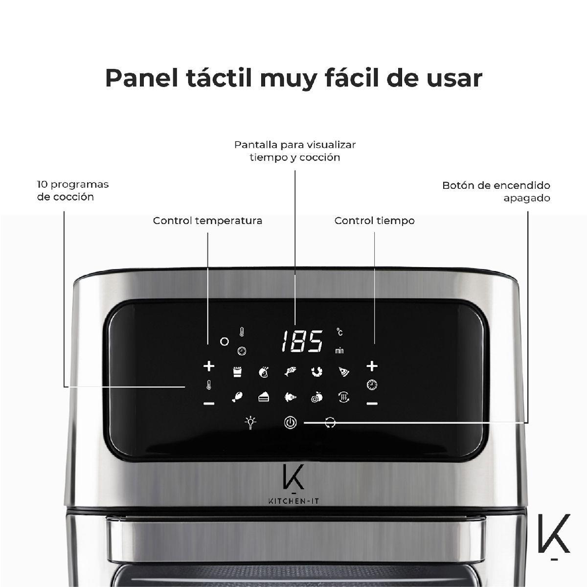 Freidora de Aire Max Edition 12L Kitchen-It-4
