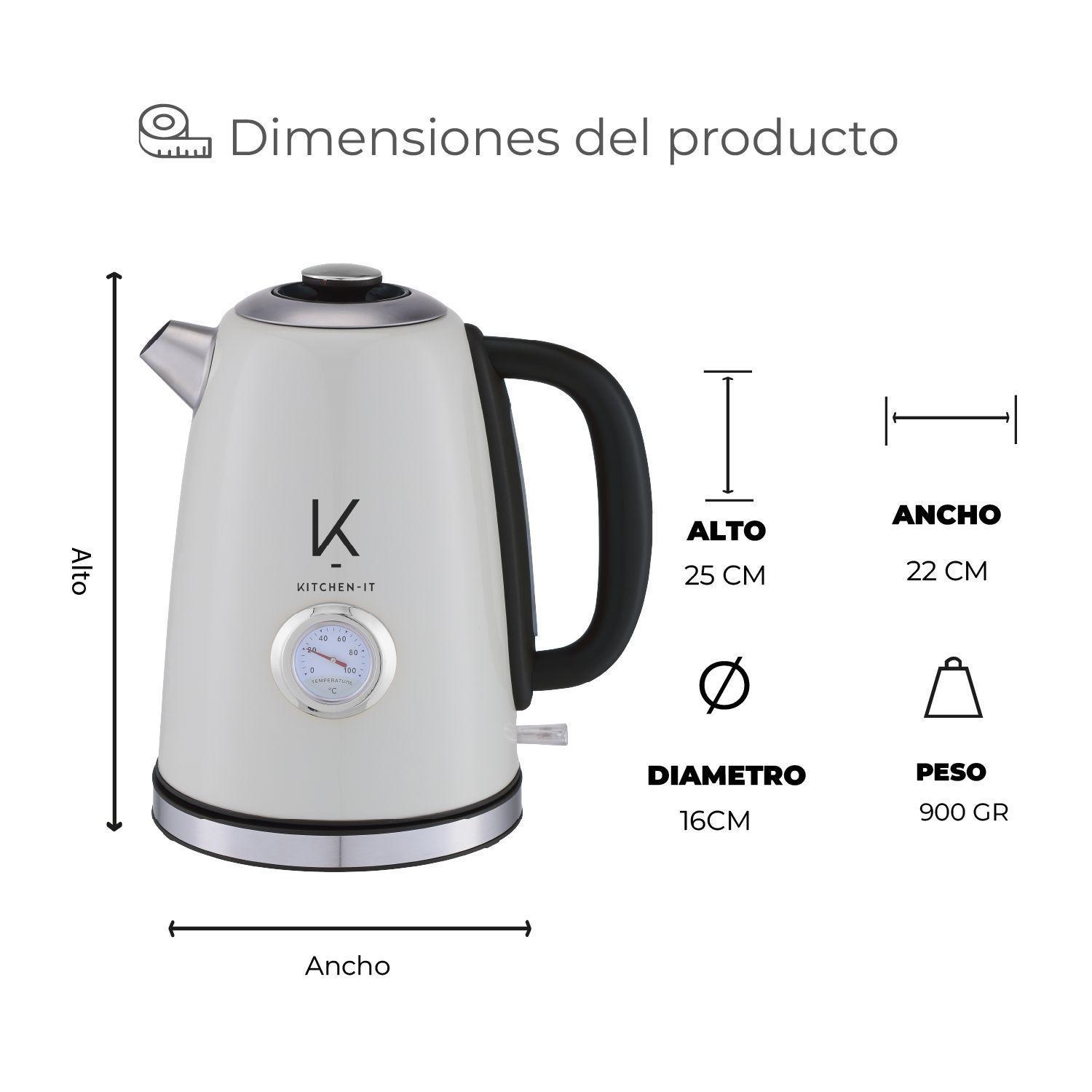 Hervidor Eléctrico 1,8L Deluxe Edition-7