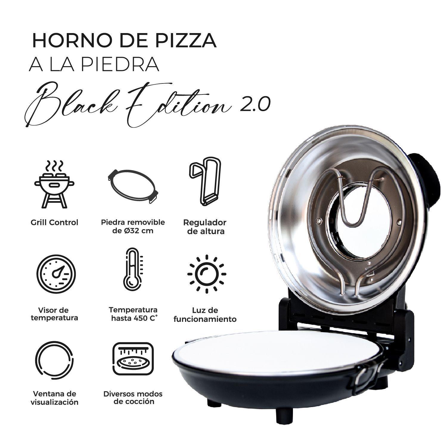 Horno Pizza a la Piedra Black Edition Kitchen-It-4
