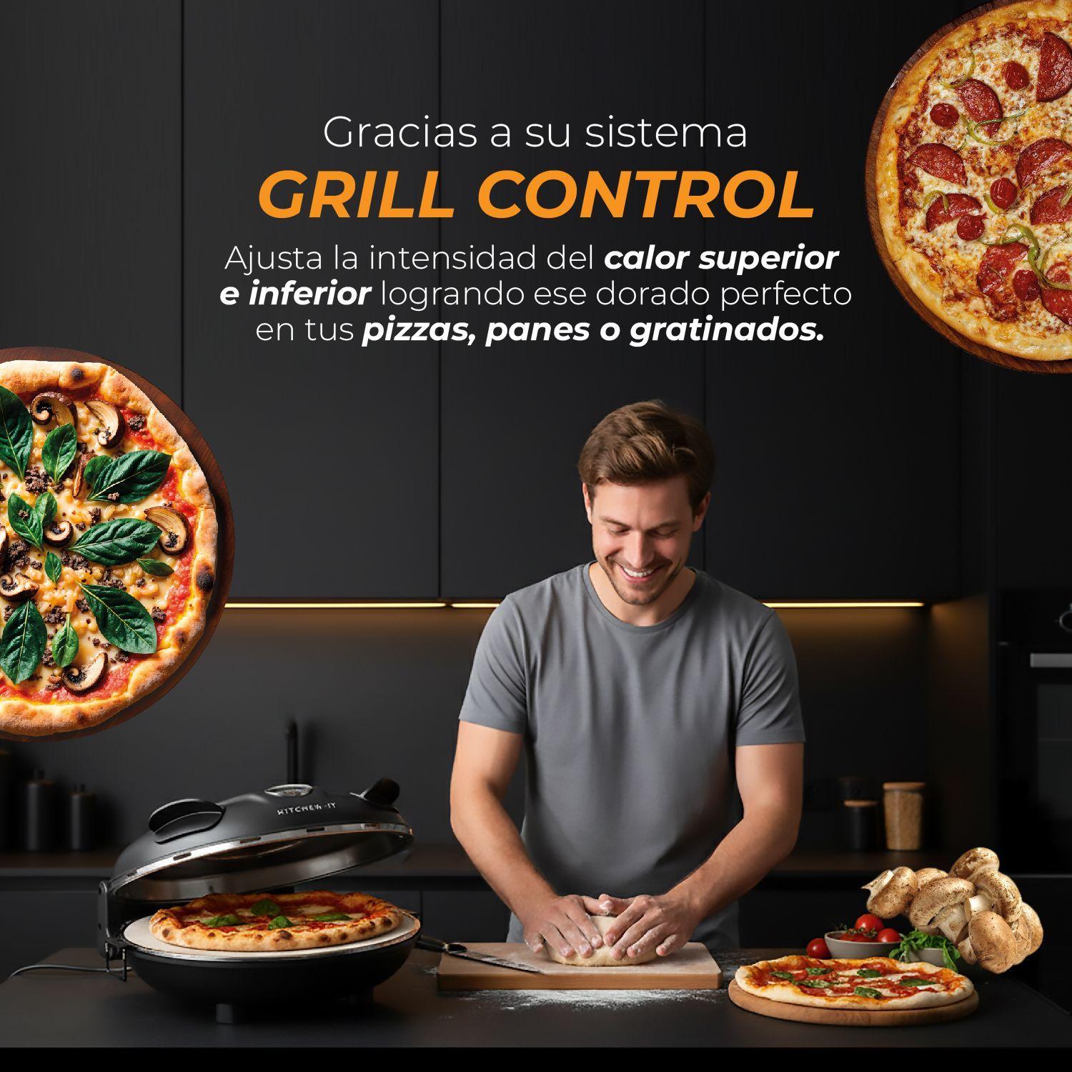 Horno Pizza a la Piedra Black Edition Kitchen-It-2