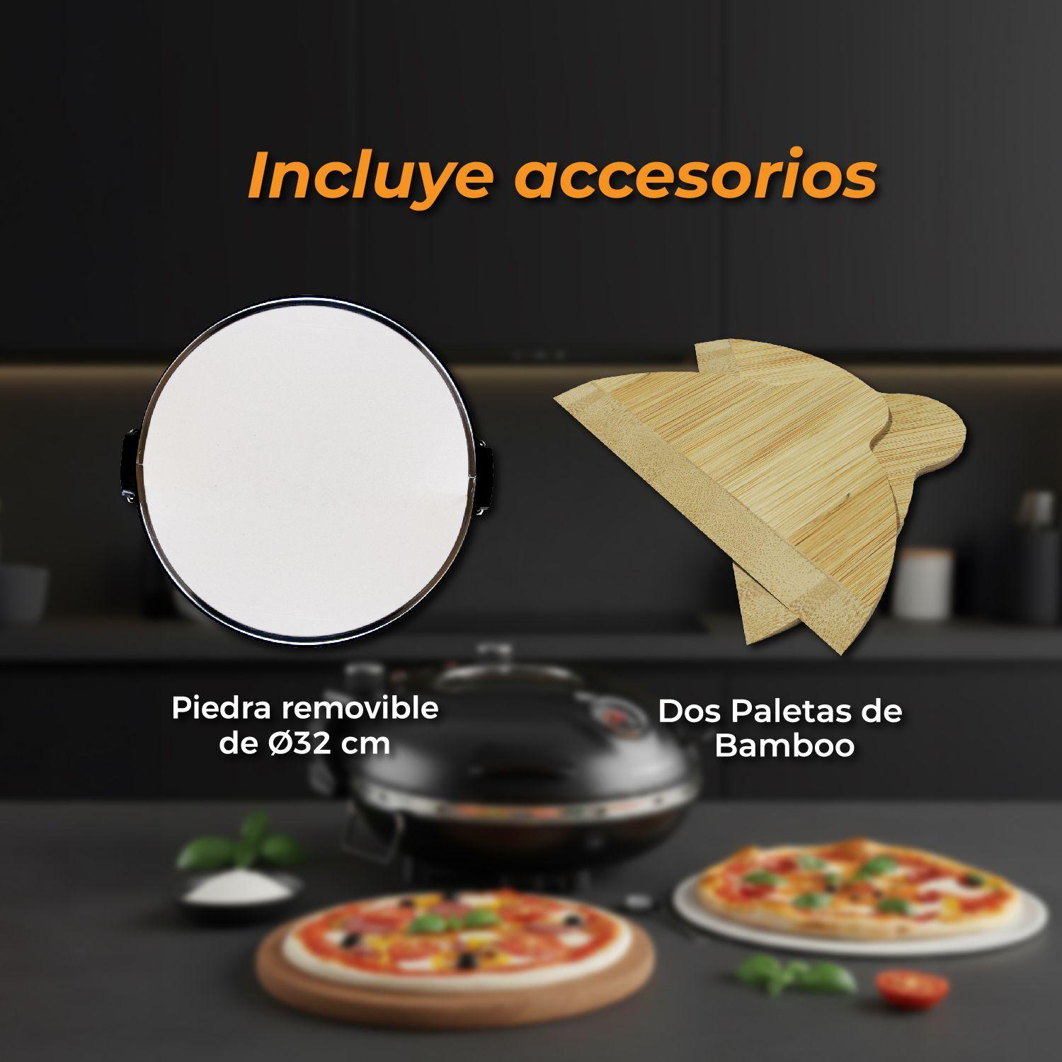 Horno Pizza a la Piedra Black Edition Kitchen-It-4