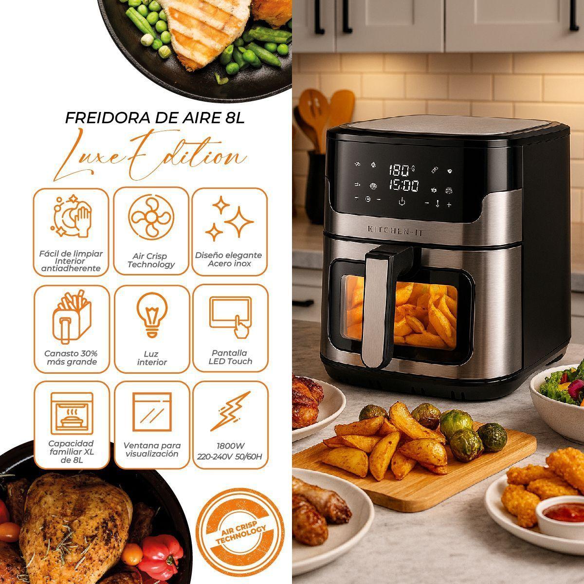 Freidora de aire Luxe Edition 8L-3