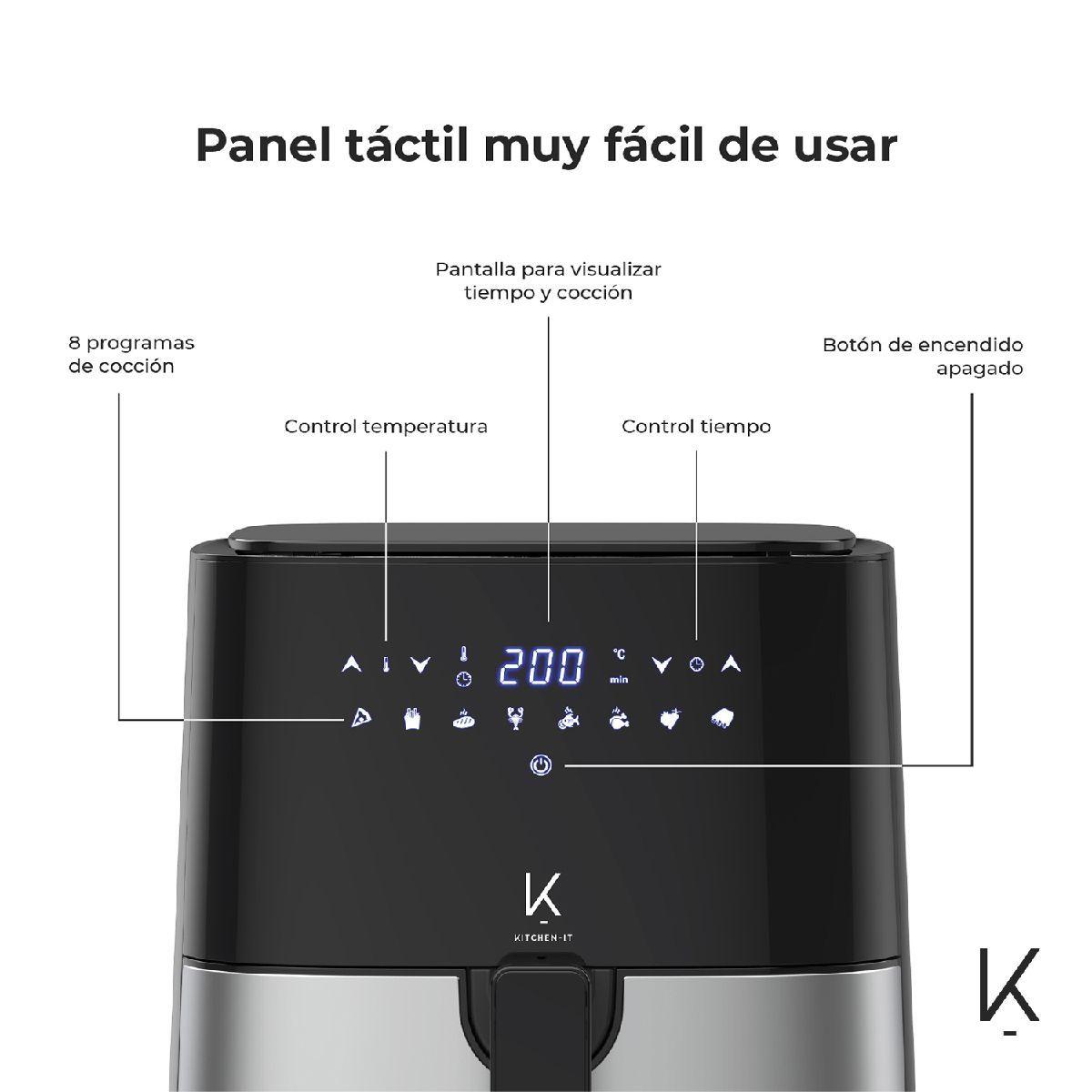 Freidora de Aire Plus Edition 5L Kitchen-It-3