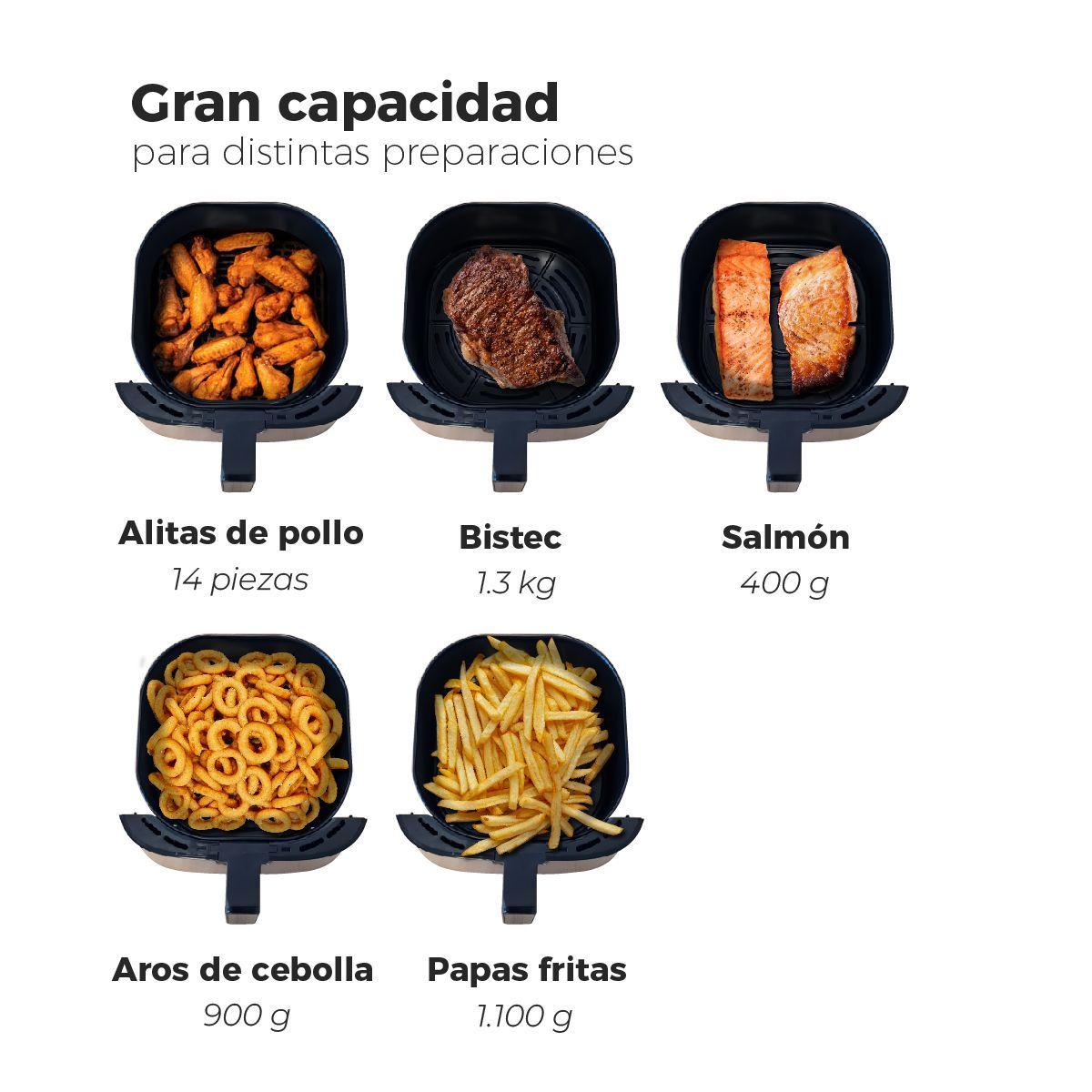 Freidora de Aire Plus Edition 5L Kitchen-It-4