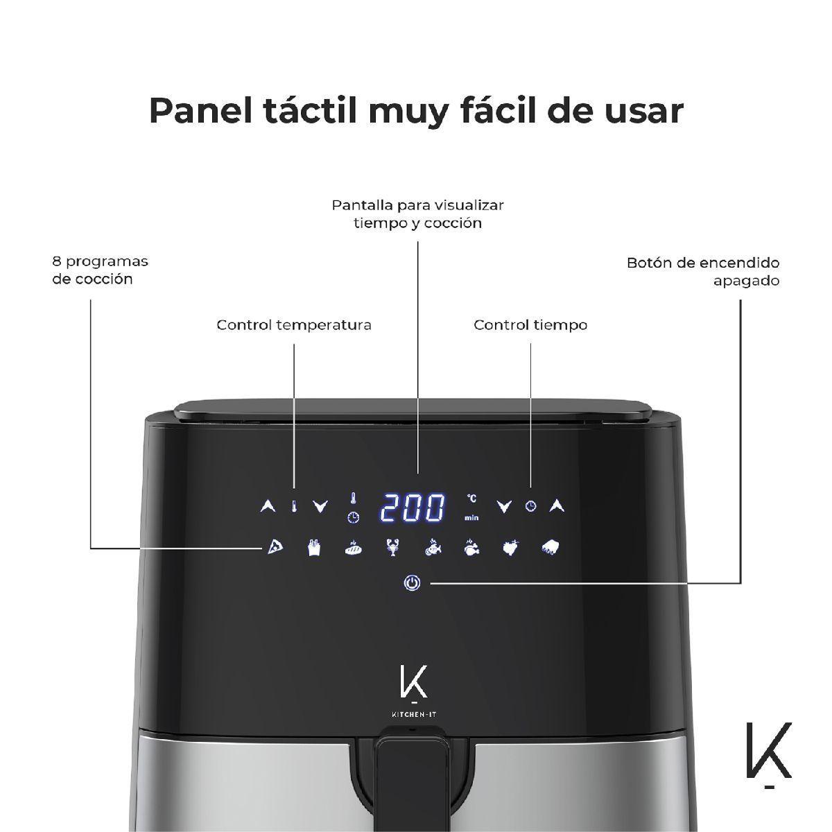 Freidora de Aire Plus Edition 5L Kitchen-It-3