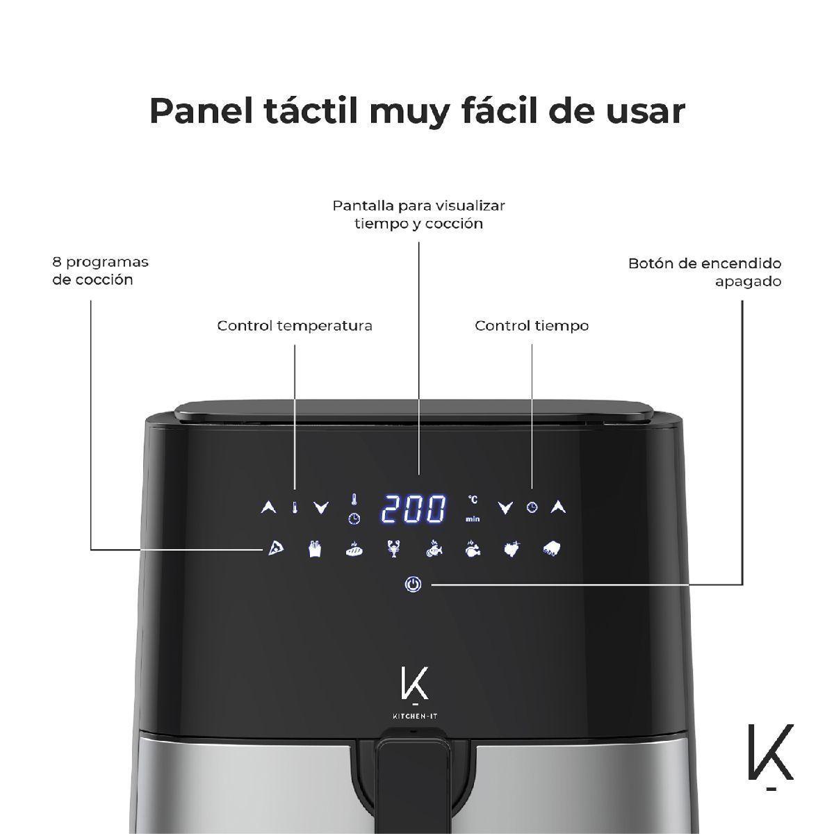 Freidora de Aire Plus Edition 5L Kitchen-It-3
