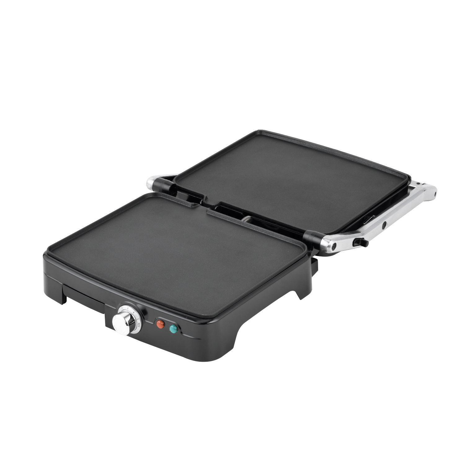 Plancha Panini Pro Max XL Kitchen-it  Superficie Plana-2