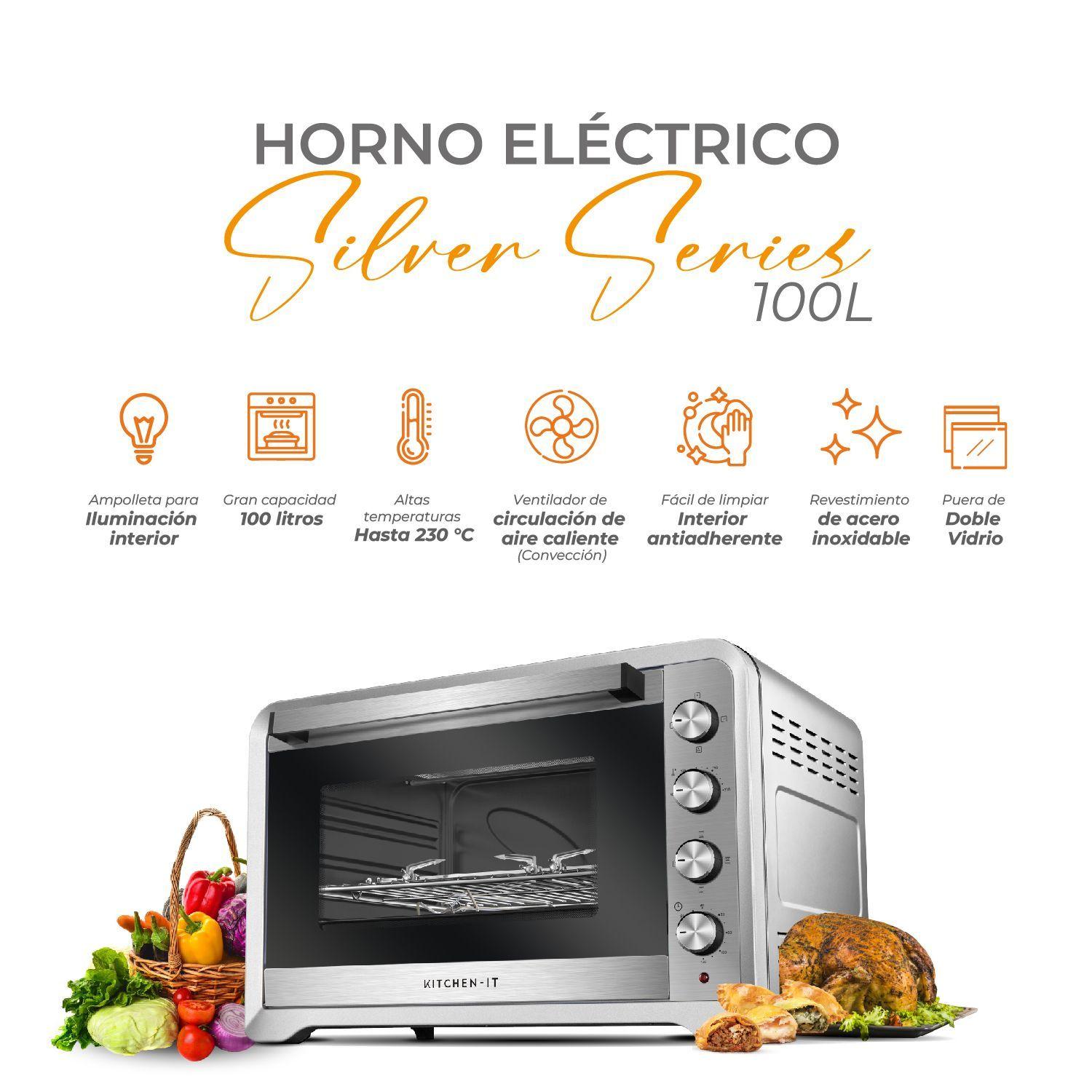 Horno Eléctrico Silver Series 100L-2