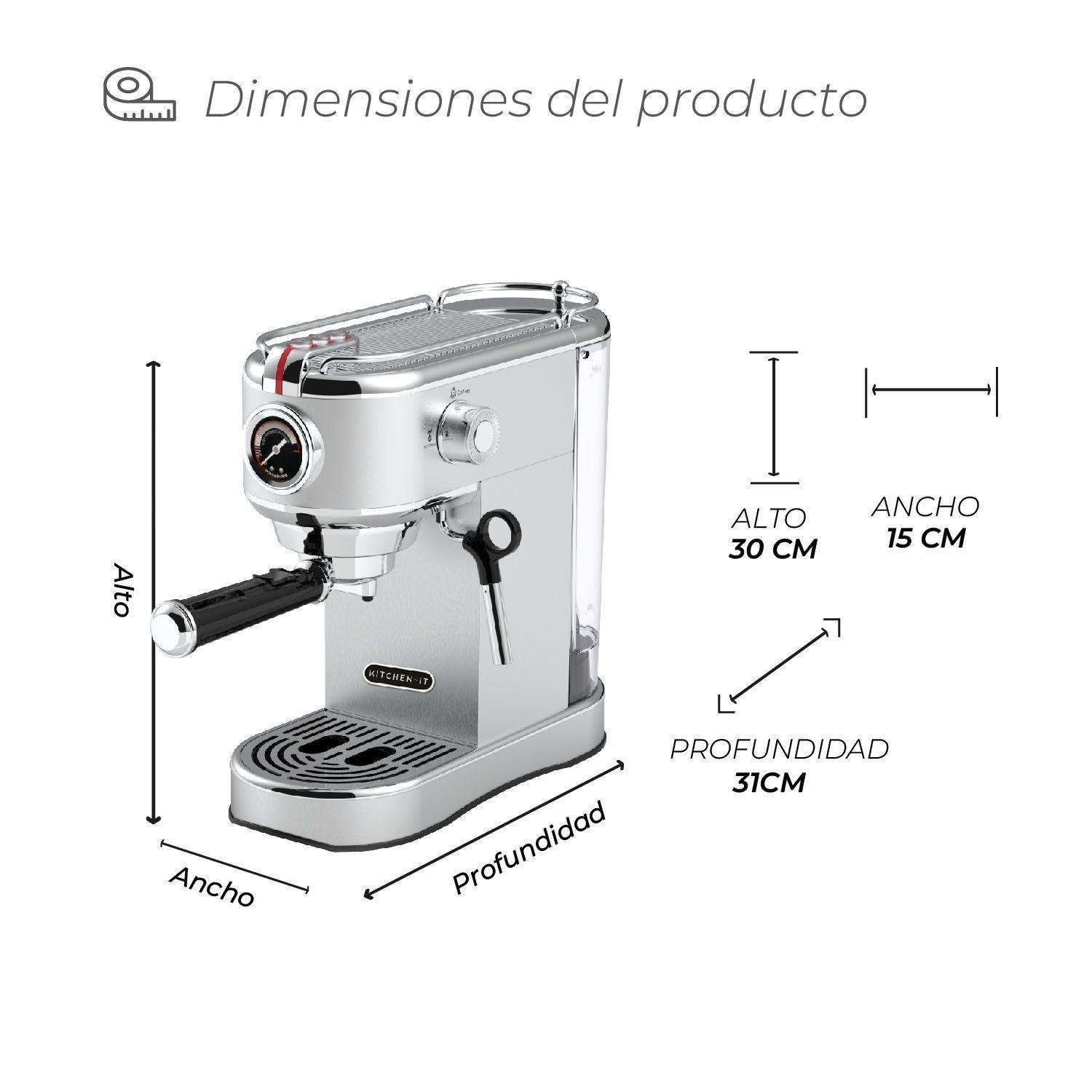Cafetera Espresso Bari 5 en 1-6