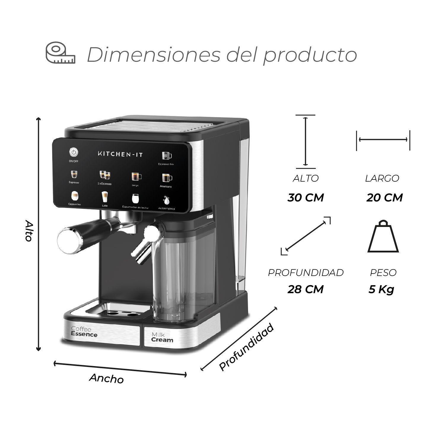 Cafetera Espresso Power Brew 9 en 1-8