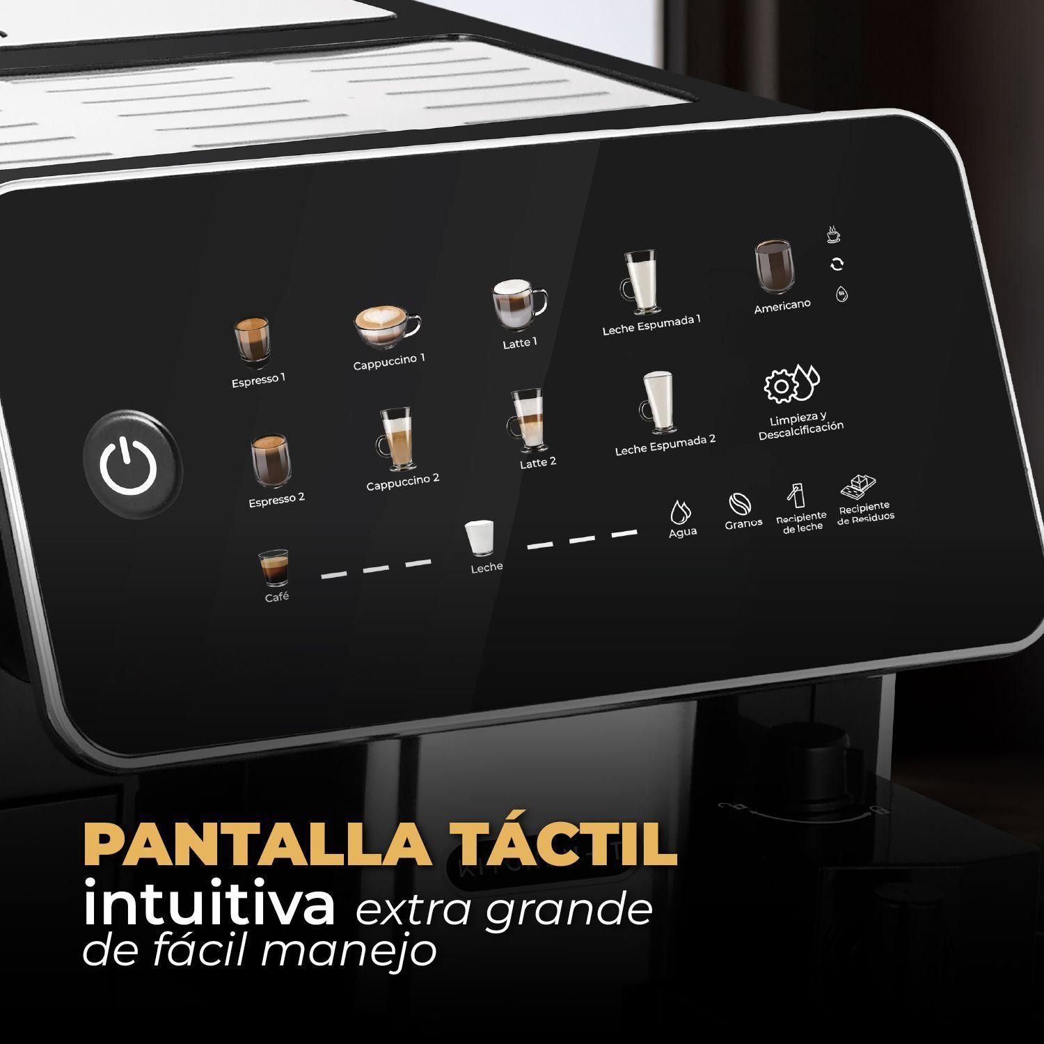 Cafetera Espresso Super Automática Latte Deluxe-3