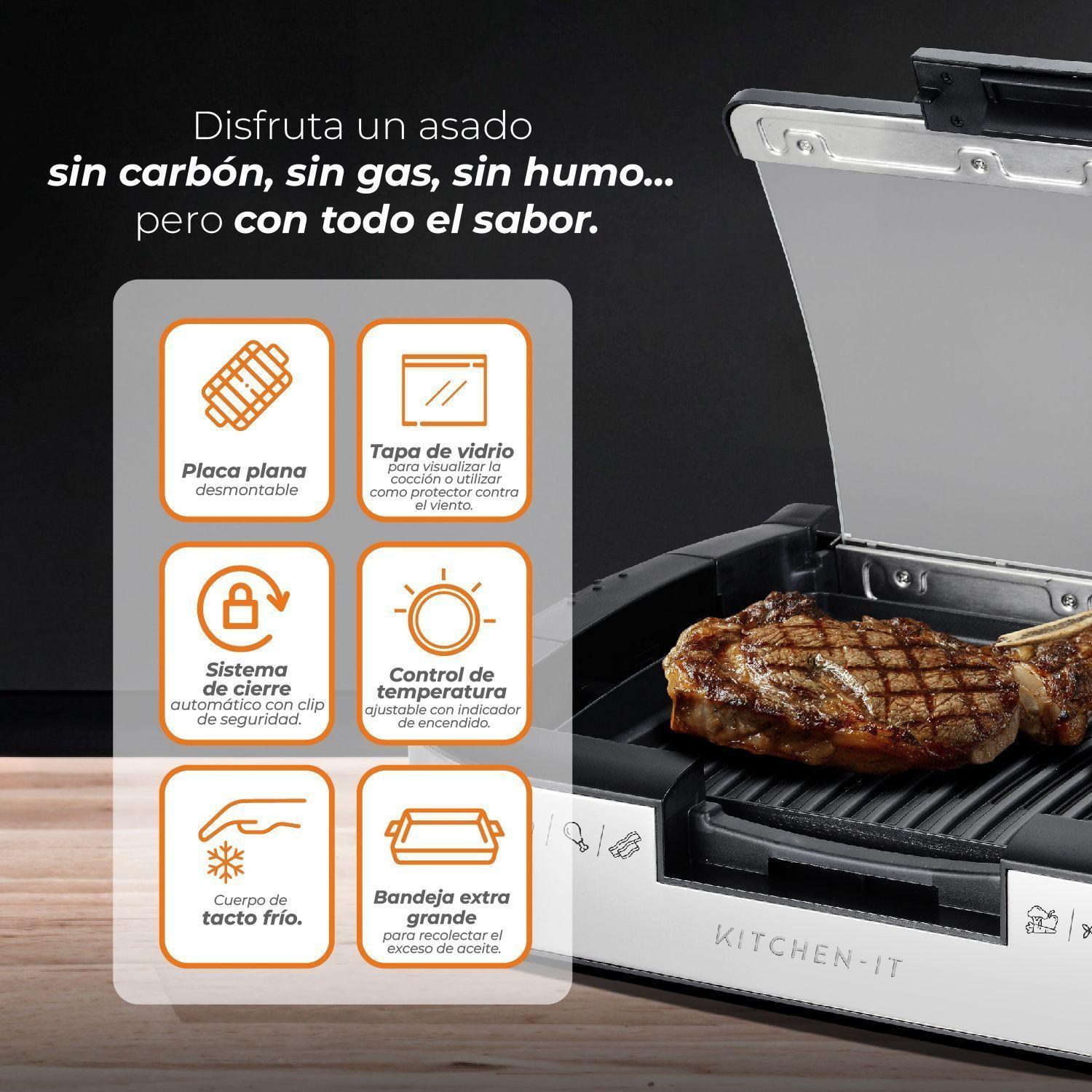 Parrilla Electrica Power Grill-4