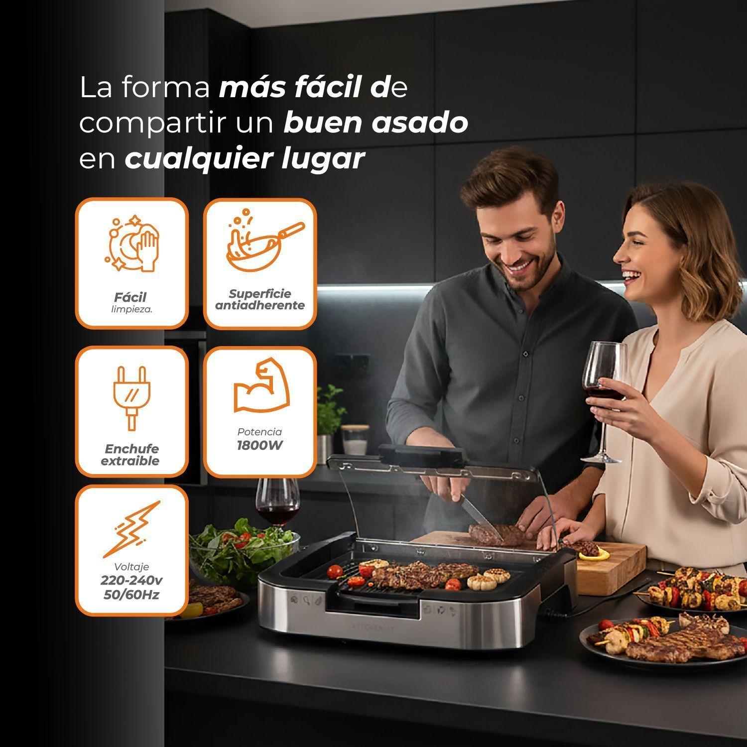 Parrilla Electrica Power Grill-5