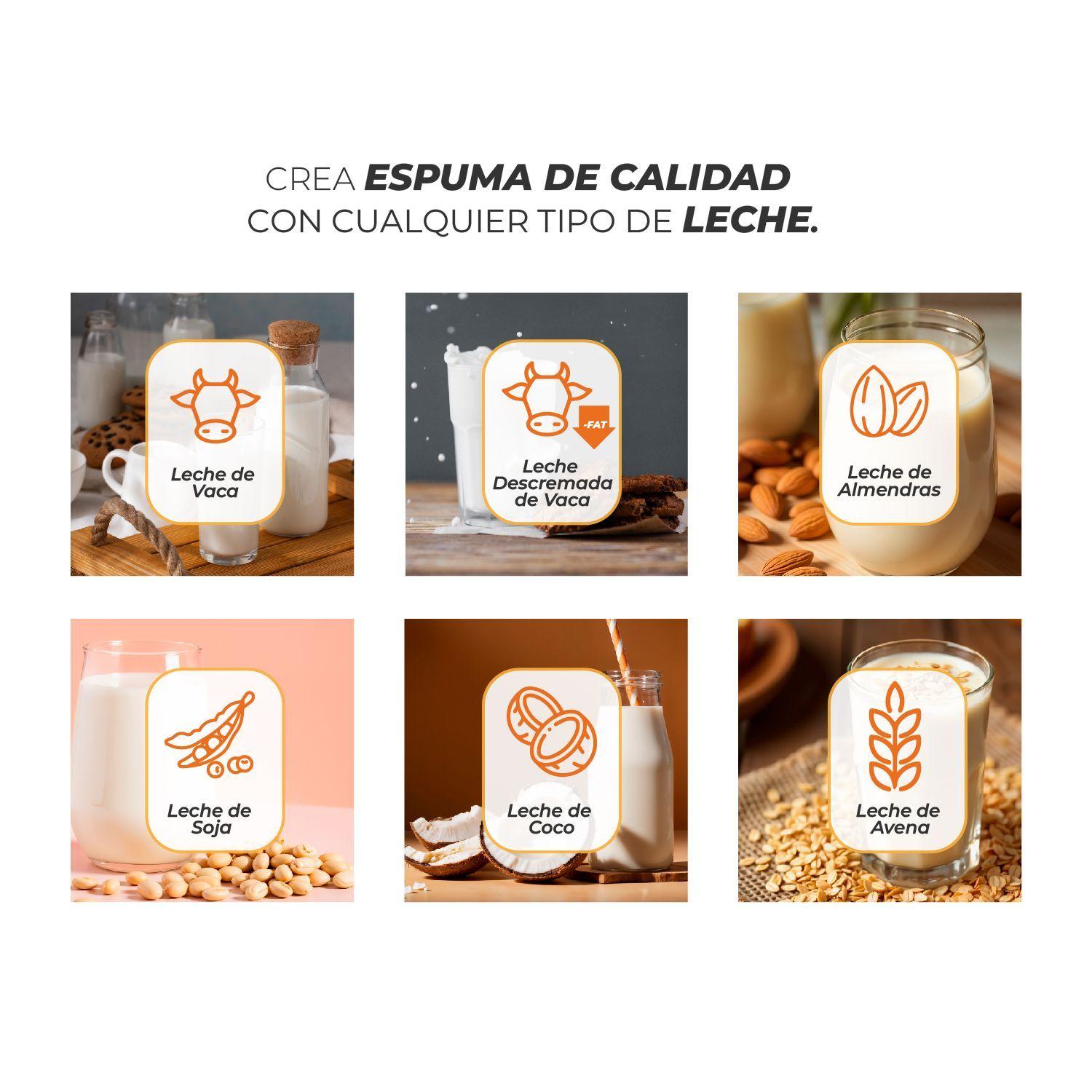 Espumador de Leche Aerofoam 4 en 1 -5