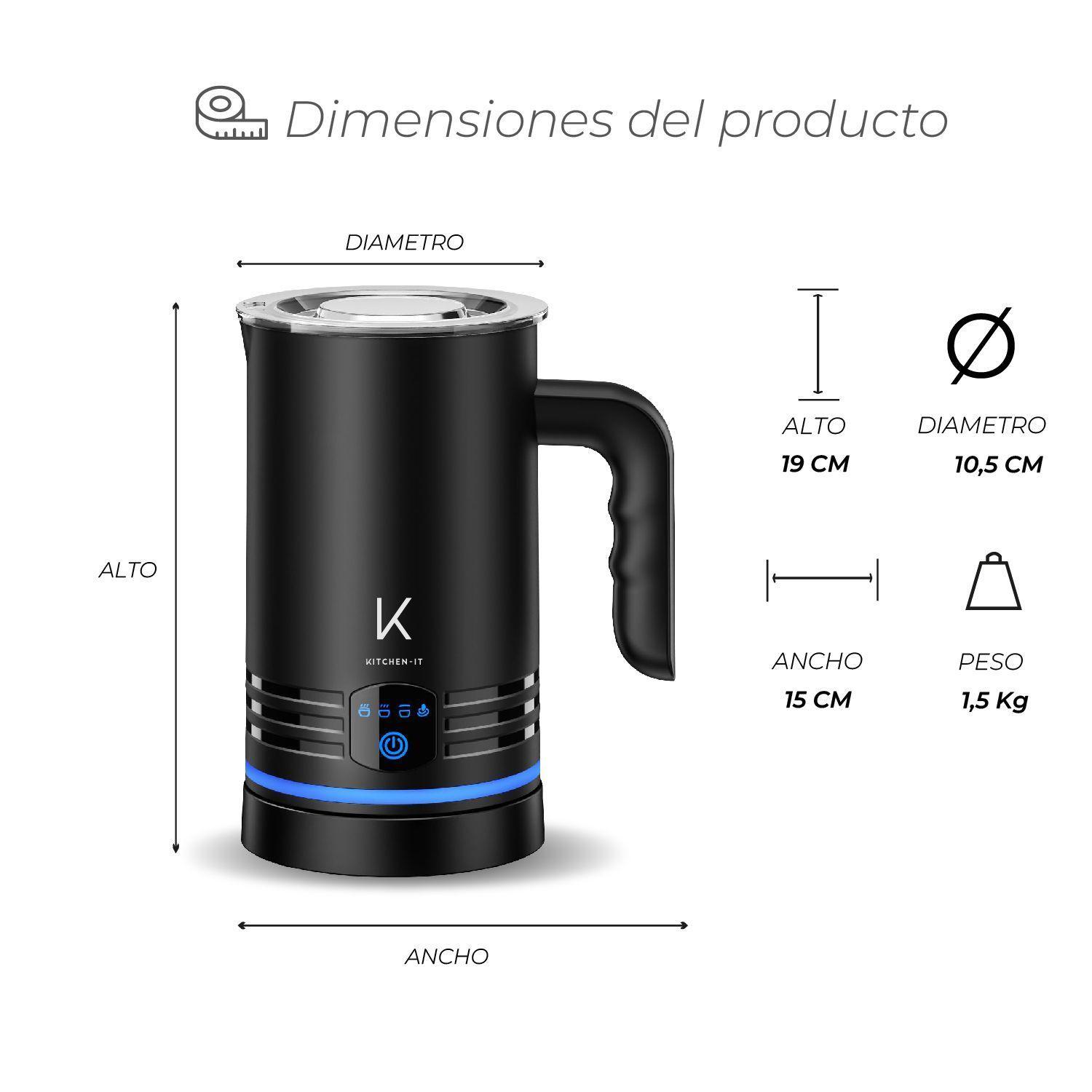 Espumador de Leche Aerofoam 4 en 1 -1