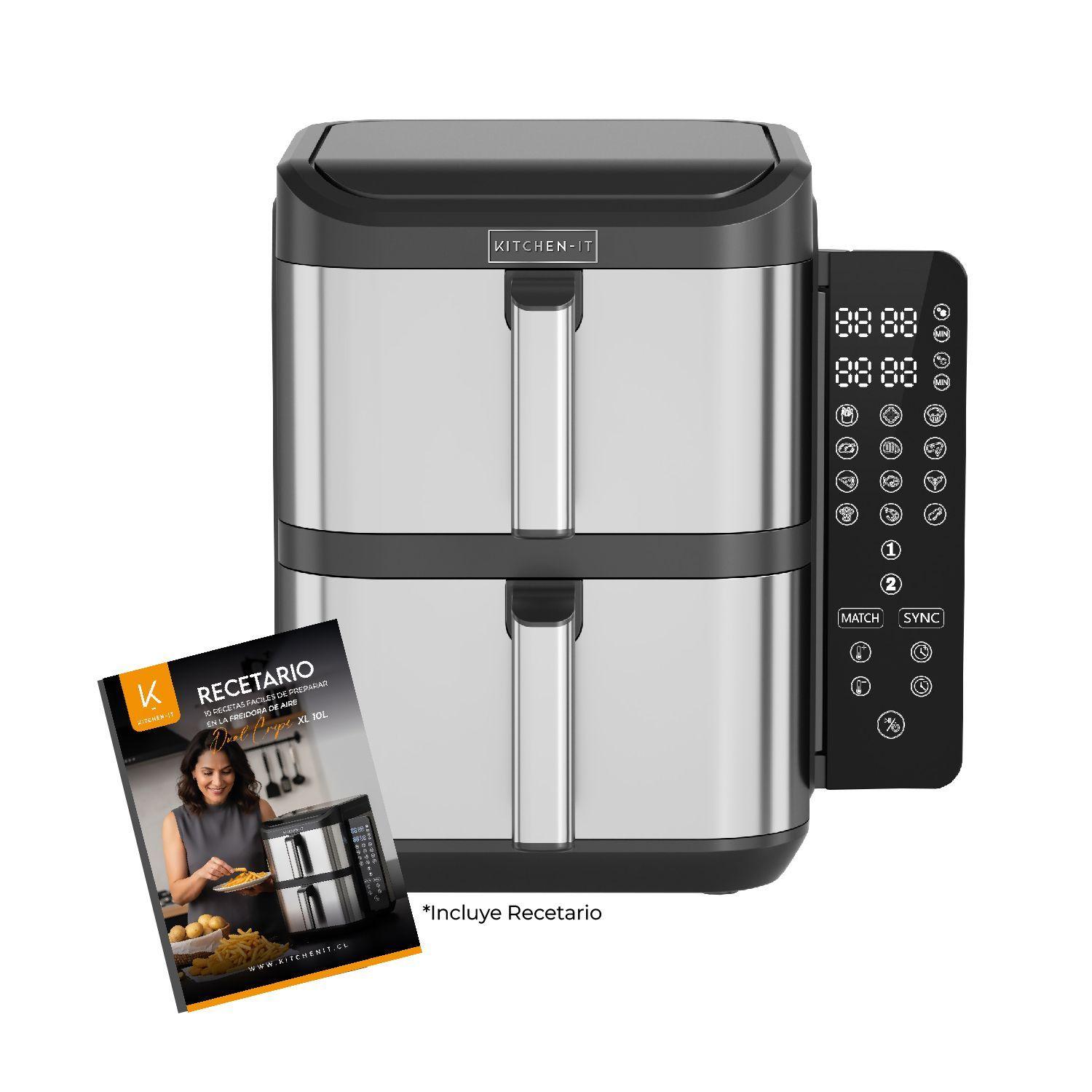 Freidora de Aire Dual Crisp XL 10L-0