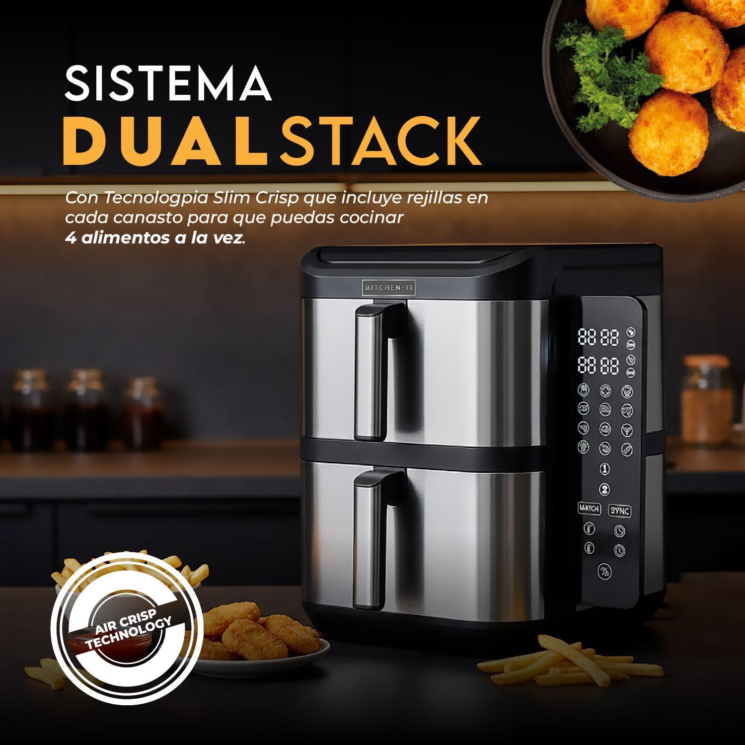 Freidora de Aire Dual Crisp XL 10L-2