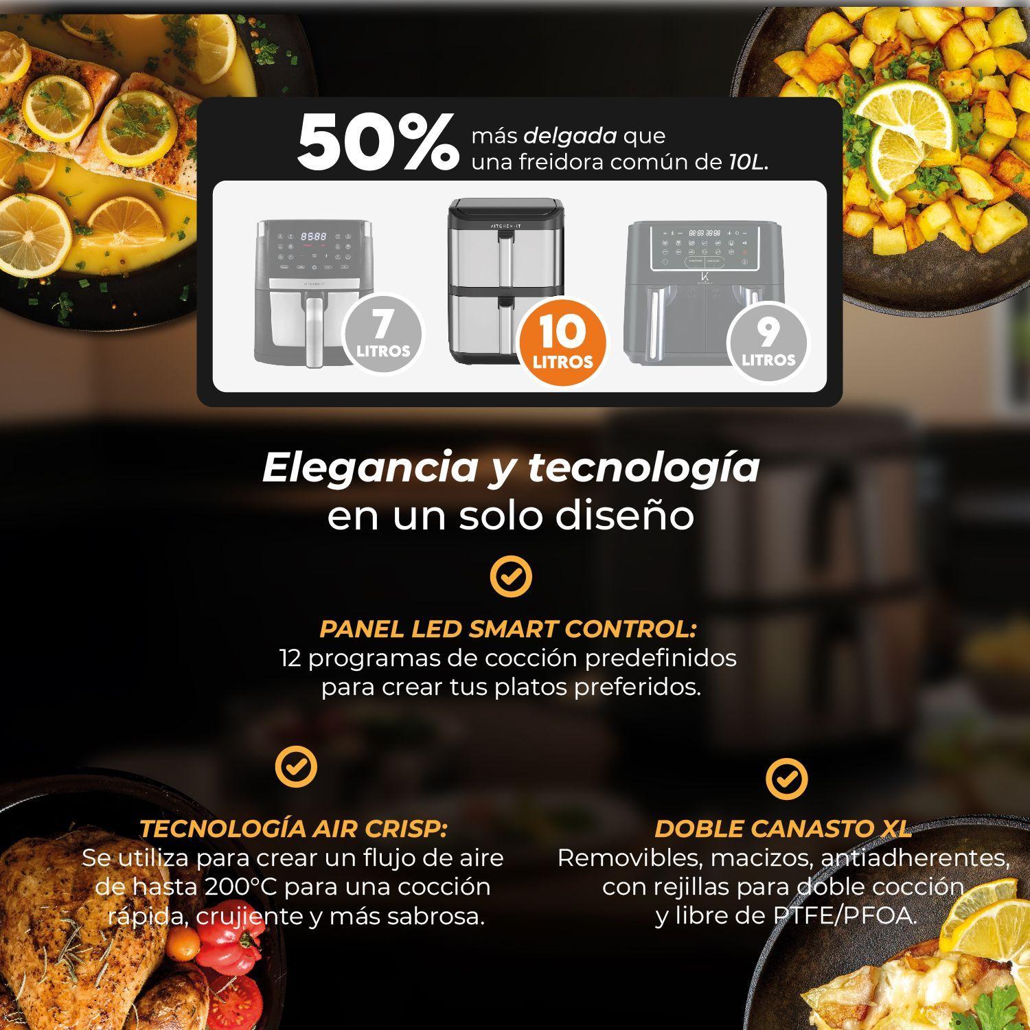 Freidora de Aire Dual Crisp XL 10L-7