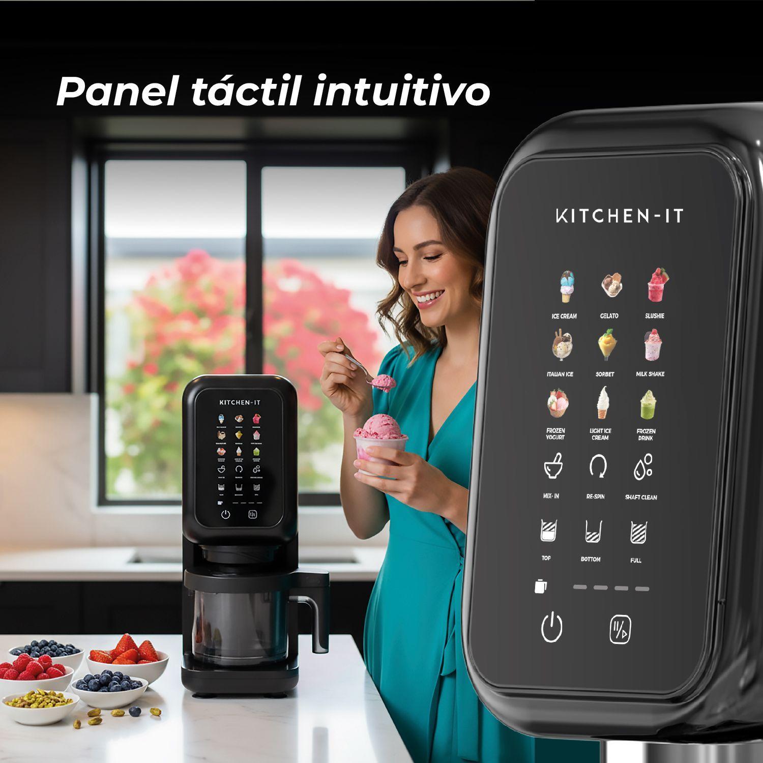 M quina de Helados CreamLux Pro 12 en 1 Kitchen It-4