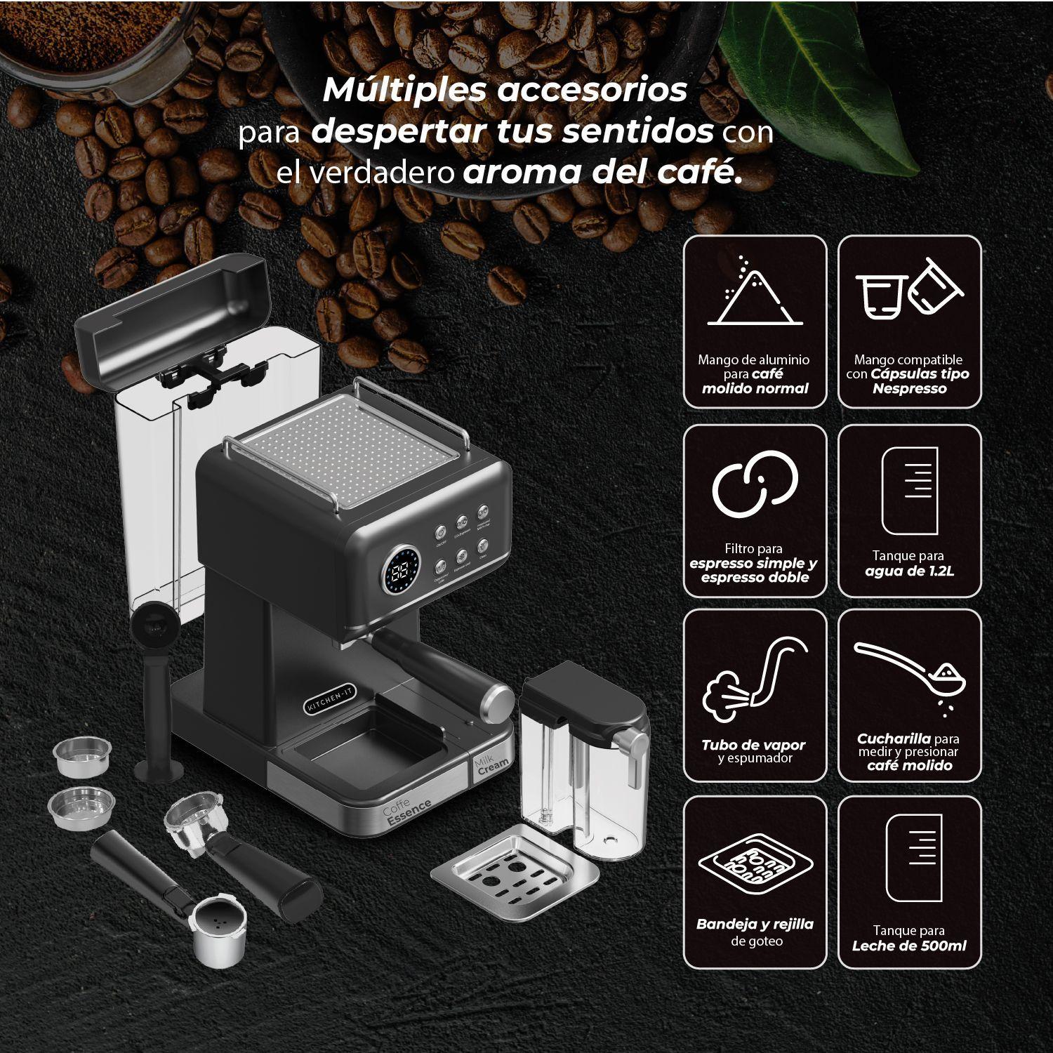 Cafetera Espresso Cream Lab 8 en 1-6