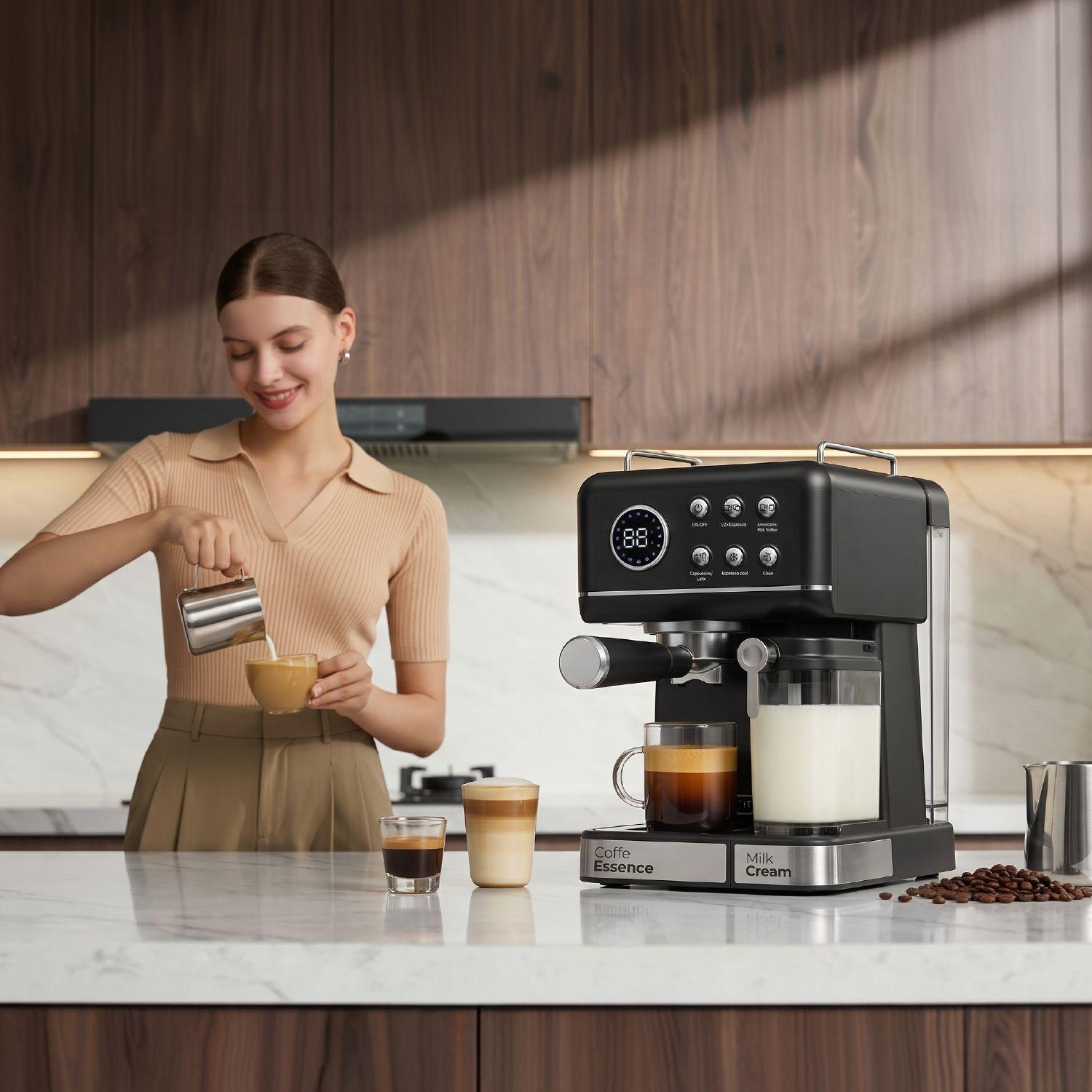 Cafetera Espresso Cream Lab 8 en 1-7