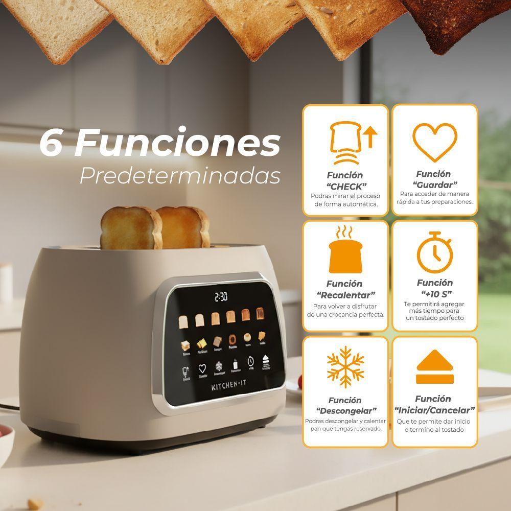 Tostador Digital Smart Toast Compact 100 Autom tico-5