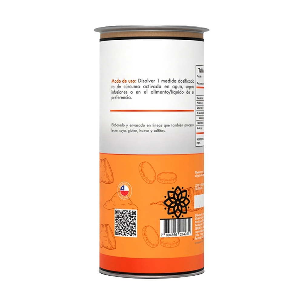 Cúrcuma Activada + Pimienta Negra 200 g - Revitta-2