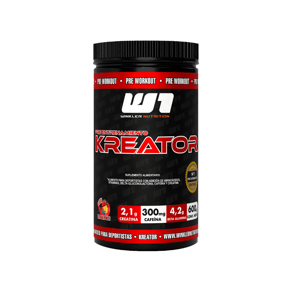 Pre Entreno Con Creatina Kreator 600g Winkler Nutrition-0