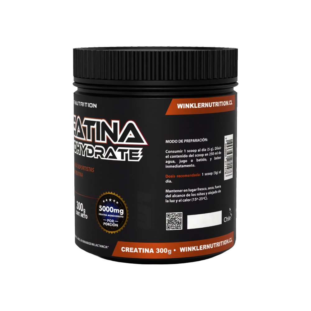 Creatina Monohidrato 300 g 60 porciones Winkler Nutrition-3