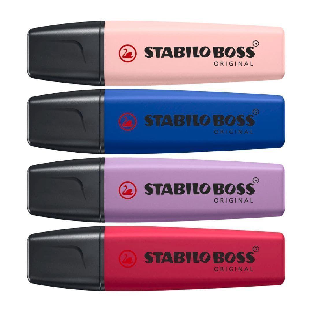 Set 4 Destacadores Stabilo Boss Original NatureColors Wildflower Edition-2